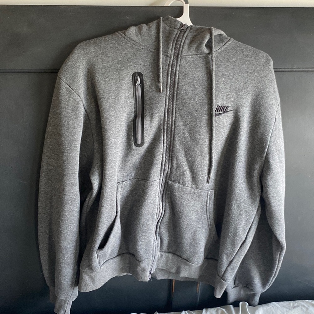 Gray Nike Tech Fleece